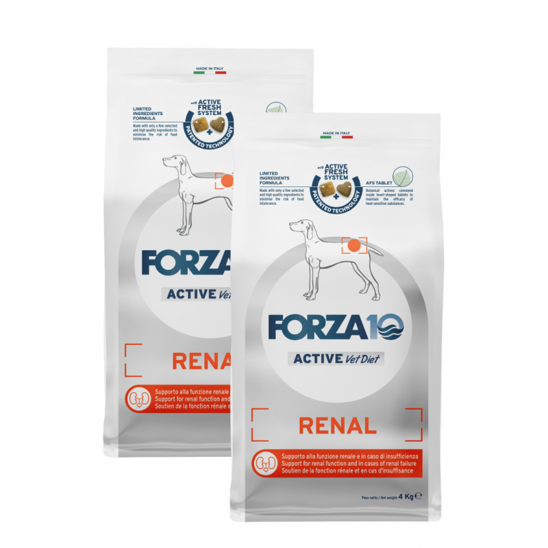 FORZA10 ACTIVE RENAL リナールアクティブ　4kg リナールアクティブ ドッグフード｜腎臓の健康維持のための食事
